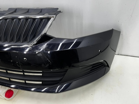 Zderzak przedni Skoda Fabia 3 III 14-18r. Przedlift przód 4XPDC 6V0807221