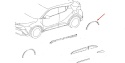 Listwa Toyota CH-R 1 I 16-23r. PRAWY tylny rant nadkola błotnika nakładka prawy tył 75605-f4010