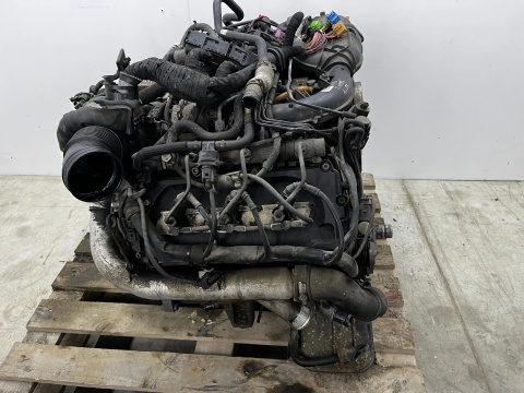 Silnik Audi A8 D3 A4 B7 A6 C6 Q7 4L 02-15r. 3.0 TDI V6 Diesel 233km kod ASB KOMPLETNY z wtryskami turbiną