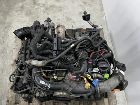Silnik Audi A8 D3 A4 B7 A6 C6 Q7 4L 02-15r. 3.0 TDI V6 Diesel 233km kod ASB KOMPLETNY z wtryskami turbiną