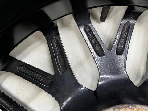 Felga aluminiowa Ford Volvo CMS C25 DRB r17 cali 7jx17 ET50 5x108 CH63.4 Rim Black Gloss z czujnikami ciśnienia CMS1062