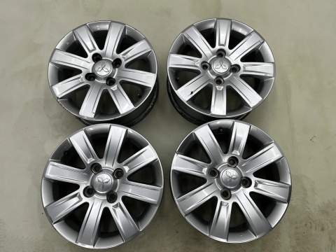 Felgi aluminiowe Mitsubishi Colt VI 6 Z30 04-12r. r15 cali 6jx15 ET46 4x114,3 CH67 felgi oryginalne KOMPLET 4250a756
