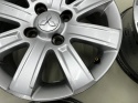Felgi aluminiowe Mitsubishi Colt VI 6 Z30 04-12r. r15 cali 6jx15 ET46 4x114,3 CH67 felgi oryginalne KOMPLET 4250a756