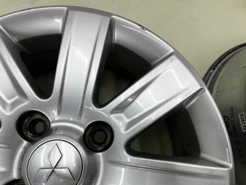 Felgi aluminiowe Mitsubishi Colt VI 6 Z30 04-12r. r15 cali 6jx15 ET46 4x114,3 CH67 felgi oryginalne KOMPLET 4250a756