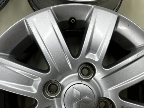 Felgi aluminiowe Mitsubishi Colt VI 6 Z30 04-12r. r15 cali 6jx15 ET46 4x114,3 CH67 felgi oryginalne KOMPLET 4250a756