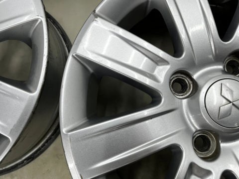 Felgi aluminiowe Mitsubishi Colt VI 6 Z30 04-12r. r15 cali 6jx15 ET46 4x114,3 CH67 felgi oryginalne KOMPLET 4250a756