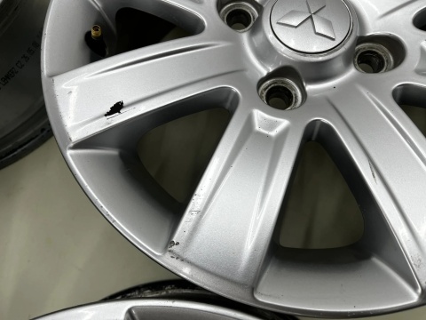 Felgi aluminiowe Mitsubishi Colt VI 6 Z30 04-12r. r15 cali 6jx15 ET46 4x114,3 CH67 felgi oryginalne KOMPLET 4250a756