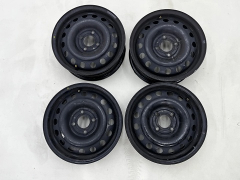 Felgi stalowe Nissan Micra III K12 03-10r. 5jx14 4x100 ET45 CH60 14 cali ORYGINALNE KOMPLET 40300ax607