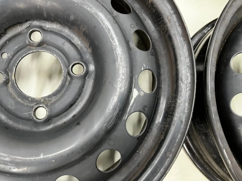 Felgi stalowe Nissan Micra III K12 03-10r. 5jx14 4x100 ET45 CH60 14 cali ORYGINALNE KOMPLET 40300ax607