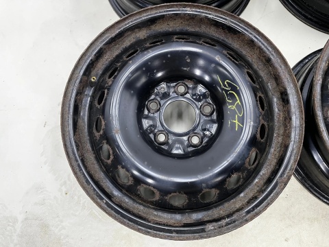 Felgi stalowe Nissan Qashqai I J10 06-13r. 6,5jx16 5x114,3 ET40 16 cali ORYGINALNE KOMPLET Kromag 7855