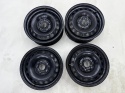 Felgi stalowe VW Golf Touran Caddy Octavia Leon 6jx15 5x112 ET47 CH 57,1 15 cali ORYGINALNE KOMPLET 1k0601027c