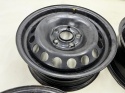 Felgi stalowe VW Golf Touran Caddy Octavia Leon 6jx15 5x112 ET47 CH 57,1 15 cali ORYGINALNE KOMPLET 1k0601027c
