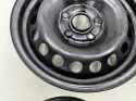 Felgi stalowe VW Golf Touran Caddy Octavia Leon 6jx15 5x112 ET47 CH 57,1 15 cali ORYGINALNE KOMPLET 1k0601027c