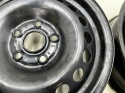 Felgi stalowe VW Golf Touran Caddy Octavia Leon 6jx15 5x112 ET47 CH 57,1 15 cali ORYGINALNE KOMPLET 1k0601027c