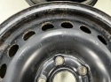 Felgi stalowe VW Golf Touran Caddy Octavia Leon 6jx15 5x112 ET47 CH 57,1 15 cali ORYGINALNE KOMPLET 1k0601027c