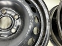 Felgi stalowe VW Golf Touran Caddy Octavia Leon 6jx15 5x112 ET47 CH 57,1 15 cali ORYGINALNE KOMPLET 1k0601027c