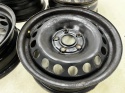 Felgi stalowe VW Golf Touran Caddy Octavia Leon 6jx15 5x112 ET47 CH 57,1 15 cali ORYGINALNE KOMPLET 1k0601027c
