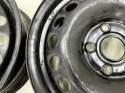 Felgi stalowe VW Golf Touran Caddy Octavia Leon 6jx15 5x112 ET47 CH 57,1 15 cali ORYGINALNE KOMPLET 1k0601027c