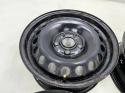 Felgi stalowe VW Golf Touran Caddy Octavia Leon 6jx15 5x112 ET47 CH 57,1 15 cali ORYGINALNE KOMPLET 1k0601027t