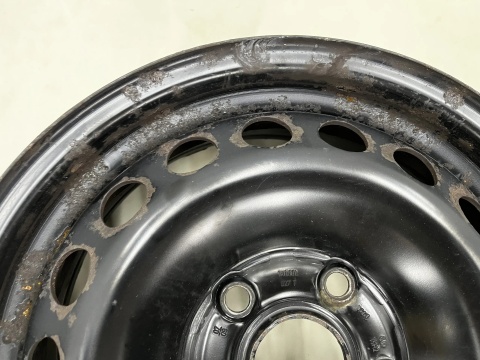 Felgi stalowe VW Golf Touran Caddy Octavia Leon 6jx15 5x112 ET47 CH 57,1 15 cali ORYGINALNE KOMPLET 1k0601027t