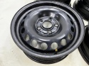 Felgi stalowe VW Golf Touran Caddy Octavia Leon 6jx15 5x112 ET47 CH 57,1 15 cali ORYGINALNE KOMPLET 1k0601027t