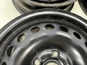Felgi stalowe VW Golf Touran Caddy Octavia Leon 6jx15 5x112 ET47 CH 57,1 15 cali ORYGINALNE KOMPLET 1k0601027t