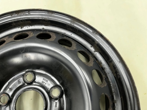 Felgi stalowe VW Golf Touran Caddy Octavia Leon 6jx15 5x112 ET47 CH 57,1 15 cali ORYGINALNE KOMPLET 1k0601027t