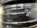Felgi stalowe VW Golf Touran Caddy Octavia Leon 6jx15 5x112 ET47 CH 57,1 15 cali ORYGINALNE KOMPLET 1k0601027t