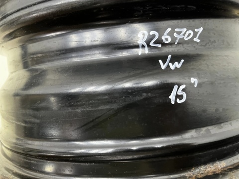 Felgi stalowe VW Golf Touran Caddy Octavia Leon 6jx15 5x112 ET47 CH 57,1 15 cali ORYGINALNE KOMPLET 1k0601027t