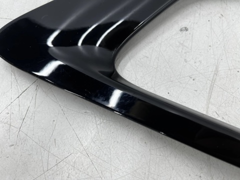 Listwa BMW 4 G22 Coupe M4 G82 20r.- prawa tylna boczna nakładka karoseryjna ozdobna obramówka szyby ShadowLine połysk 7482756