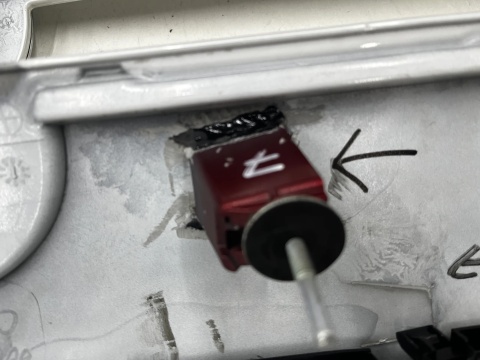 Listwa Mazda CX-5 II KB LIFT 21-24r. blenda nakładka górna i dolna klapy bagażnika KOMPLET kpf1-50851 kb7w-50811