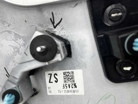 Listwa Mazda CX-5 II KB LIFT 21-24r. blenda nakładka górna i dolna klapy bagażnika KOMPLET kpf1-50851 kb7w-50811