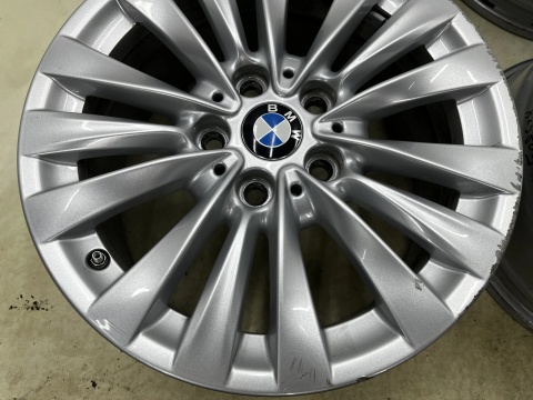 Felgi aluminiowe BMW 2 F45 Active Tourer F46 Gran Tourer 14-22r. r16 cali 7jx16 ET52 5x112 felgi z czujnikami KOMPLET 6855084