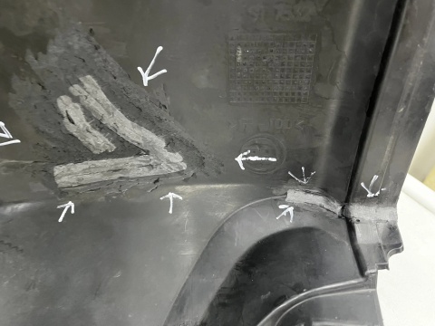 Zderzak przedni Fiat Ducato Jumper Boxer Movano C 14-23r. Lift narożnik lewy 1315092070