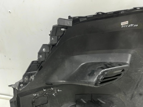 Zderzak przedni Fiat Ducato Jumper Boxer Movano C 14-23r. Lift narożnik prawy 1315079070