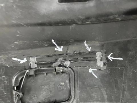 Zderzak przedni Fiat Ducato Jumper Boxer Movano C 14-23r. Lift narożnik prawy 1315079070