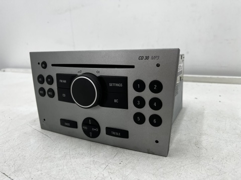 Radio Opel Meriva A Vivaro Vectra C Signum Corsa tuner CD 30 Blaupunkt fabryczny czytnik płyt panel sterowania 13167830