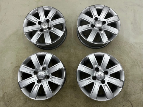 Felgi aluminiowe Mitsubishi Colt VI 6 Z30 04-12r. r15 cali 6jx15 ET46 4x114,3 CH67 felgi oryginalne KOMPLET 4250a756