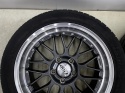 Felgi aluminiowe VW Volkswagen Audi Seat Skoda r17 cali 7,5jx17 ET48 5x112 DOTZ REVVO DARK polerowany rant KOMPLET z oponami