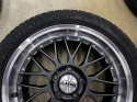 Felgi aluminiowe VW Volkswagen Audi Seat Skoda r17 cali 7,5jx17 ET48 5x112 DOTZ REVVO DARK polerowany rant KOMPLET z oponami