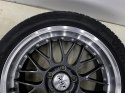Felgi aluminiowe VW Volkswagen Audi Seat Skoda r17 cali 7,5jx17 ET48 5x112 DOTZ REVVO DARK polerowany rant KOMPLET z oponami
