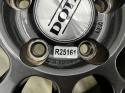 Felgi aluminiowe VW Volkswagen Audi Seat Skoda r17 cali 7,5jx17 ET48 5x112 DOTZ REVVO DARK polerowany rant KOMPLET z oponami