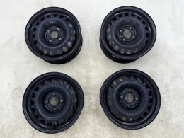 Felgi stalowe Opel Corsa D Cosra E Adam 06-19r. 5,5jx14 4x100 ET39 CH56,5 14 cali z czujnikami ciśnienia KOMPLET 2140144