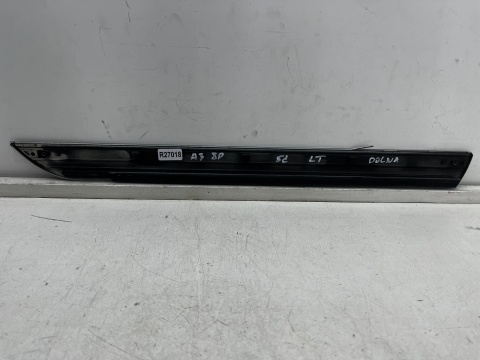 Listwa Audi A3 8P Sportback 5d 03-13r. lewa tylna DOLNA nakładka drzwi boczna lewy tył 8p4853969e