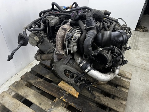 Silnik Audi A8 D3 A4 B7 A6 C6 Q7 4L 02-15r. 3.0 TDI V6 Diesel 233km kod ASB KOMPLETNY z wtryskami turbiną