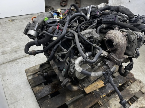 Silnik Audi A8 D3 A4 B7 A6 C6 Q7 4L 02-15r. 3.0 TDI V6 Diesel 233km kod ASB KOMPLETNY z wtryskami turbiną