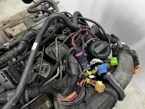 Silnik Audi A8 D3 A4 B7 A6 C6 Q7 4L 02-15r. 3.0 TDI V6 Diesel 233km kod ASB KOMPLETNY z wtryskami turbiną