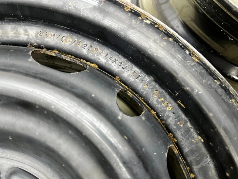 Felgi stalowe Mazda 2 DE 07-14r. 6jx14 ET45 4x100 CH54 felgi r14 cali Komplet Oryginalne 9965366040
