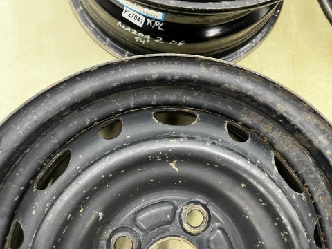 Felgi stalowe Mazda 2 DE 07-14r. 6jx14 ET45 4x100 CH54 felgi r14 cali Komplet Oryginalne 9965366040