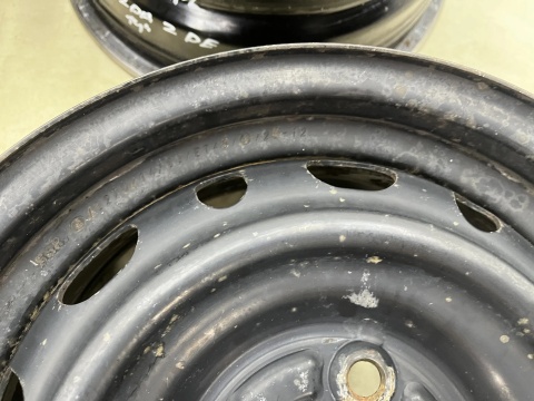 Felgi stalowe Mazda 2 DE 07-14r. 6jx14 ET45 4x100 CH54 felgi r14 cali Komplet Oryginalne 9965366040